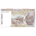 P211Bm Benin - 1000 Francs Year 2002